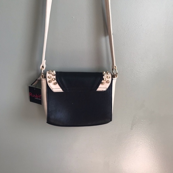 New with tags studded black crossbody - Picture 5 of 6